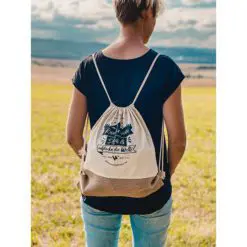 Beuteltasche Turnbeutel Jutebeutel wetraveltheworld runter vom sofa und entdecke die welt