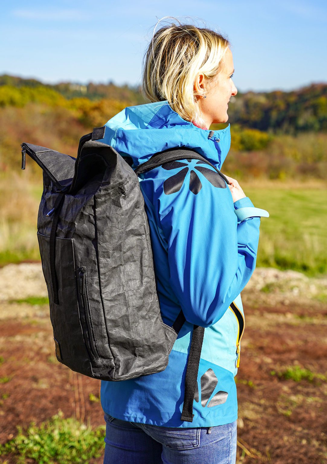 PaperFriend® Rucksack aus Kraftpapier (24 L) - wasserabweisend