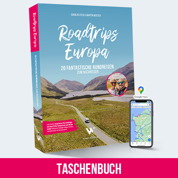 Roadtrips Europa Taschenbuch wetraveltheworld